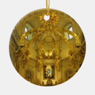 Notre Dame Quebec City Kanada prydnad Julgransprydnad Keramik