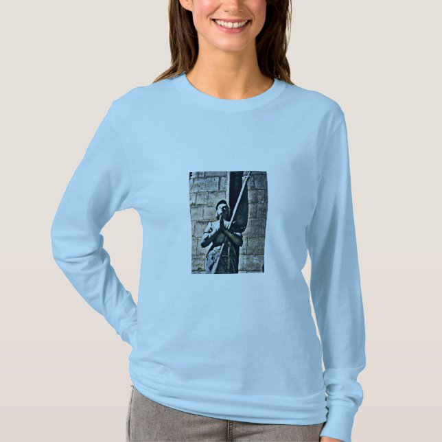 Notre Dame Statue CB T-shirt (Framsida)