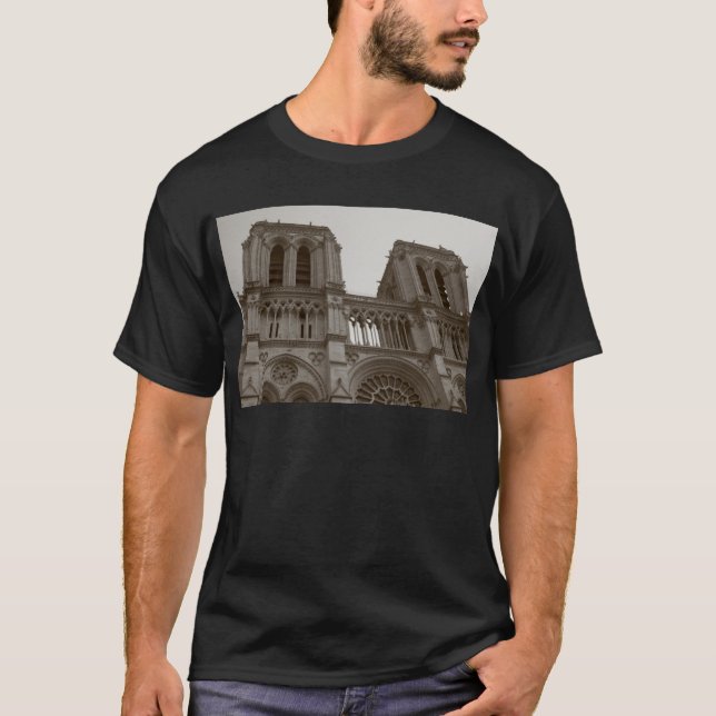Notre Dame T-tröja Tee Shirt (Framsida)