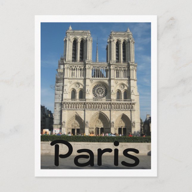 Notre Dame Vykort (Framsida)