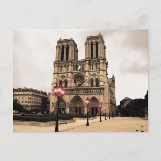 Notre Dame Vykort (Framsida)
