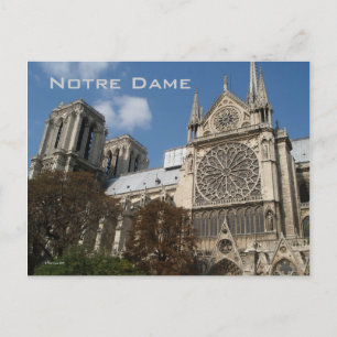 Notre Dame-vykort Vykort