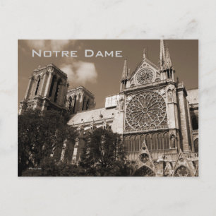 Notre Dame-vykort Vykort