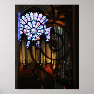 Notre Dame's Organ Rör Poster