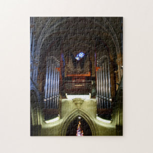 Notre Dams katedral i Lausanne, Schweiz Pussel