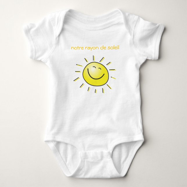 notre rayon de soleil tee shirt (Framsida)