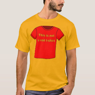 NotRedTshirt Tee Shirt
