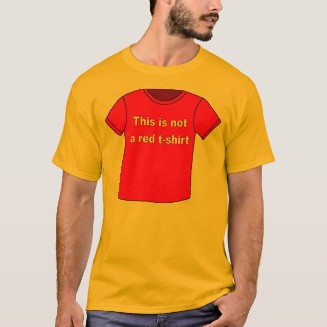 NotRedTshirt Tee Shirt (Framsida)