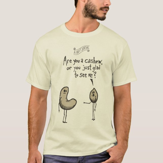 Nötsocialskjorta T Shirt (Framsida)