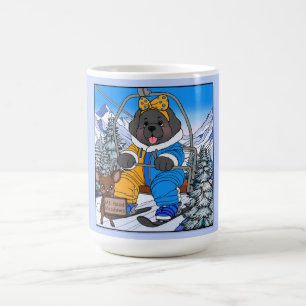 Notta Bear Mt. Hood Meadows Newfoundland Skidlift Kaffemugg