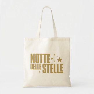 Notte Delle Stella Rätt Logotyp Nummer 6 Tygkasse