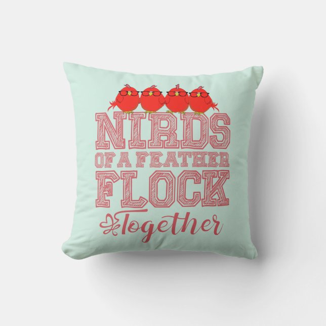 Nötter av fjäder kudde (Framsida)