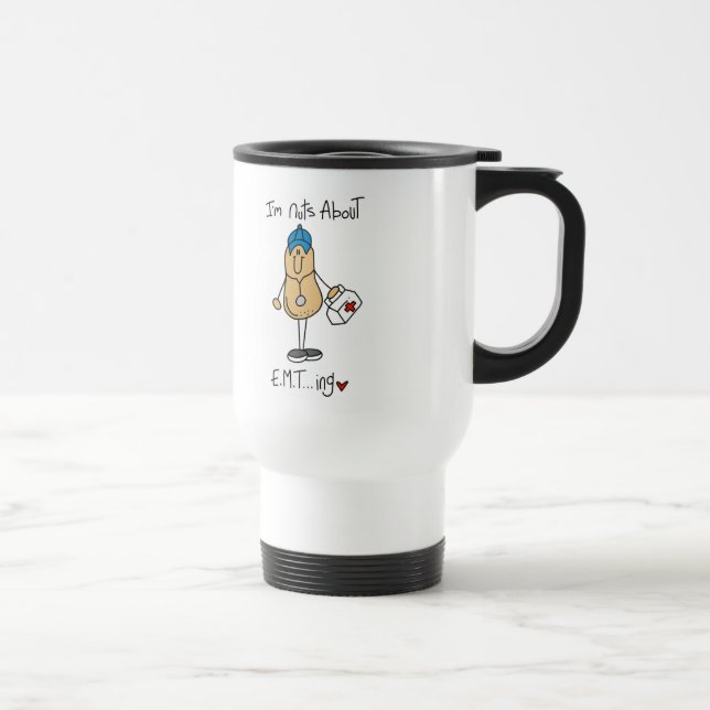 Nötter efter att vara akutvårdare -mugg resemugg (Höger)