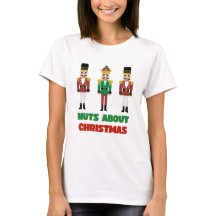 Nötter för jul T-shirt Holiday Nötknäppare