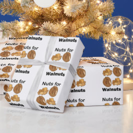 Nötter För Valnötter Roligt Presentpapper