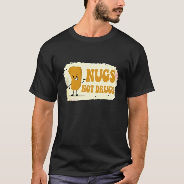 Nötter Inte Droger T Shirt (Framsida)