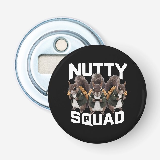 Nötter Squad, Ekorre Snabbmat Squad Flasköppnare (Framsidan)
