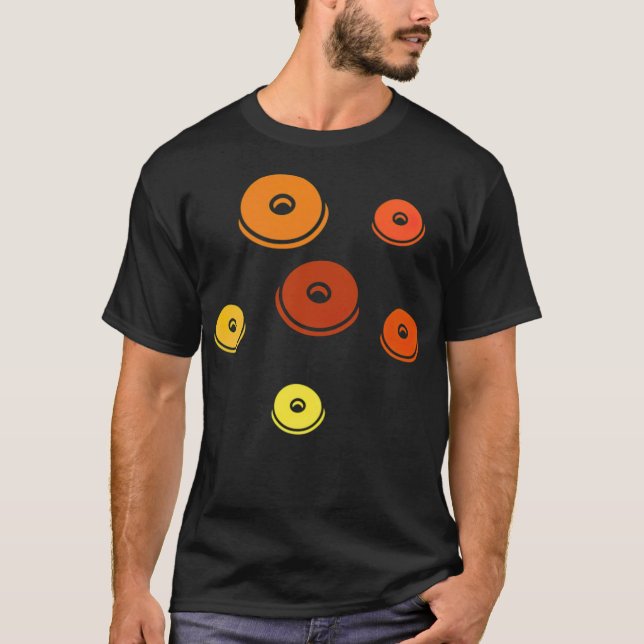 nötter utan bakade varor t shirt (Framsida)