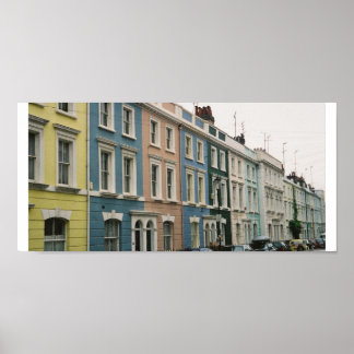 Notting Backe London Poster