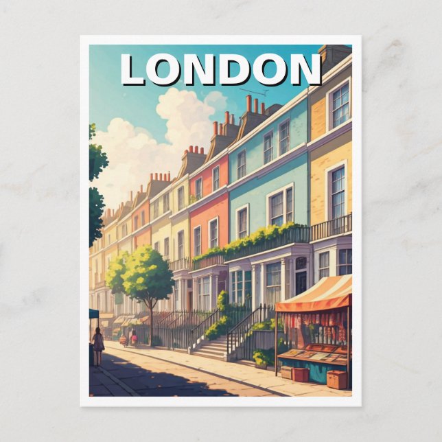 Notting Backe London Vykort (Framsida)