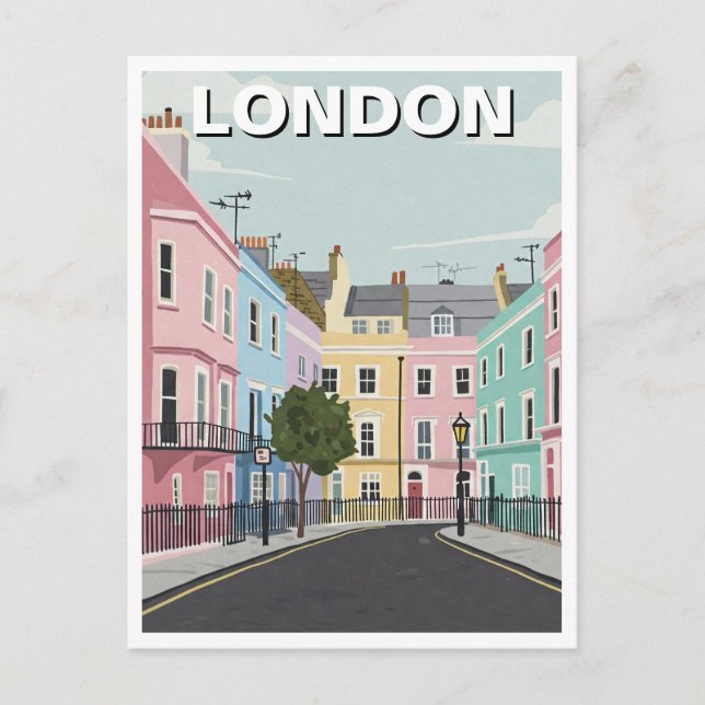 Notting Backe London Vykort (Framsida)