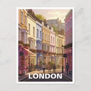 Notting Hill London Vykort