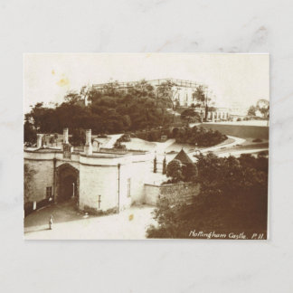 Nottingham Castle, 1920 Vykort