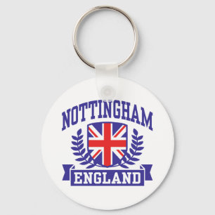 Nottingham England Nyckelring