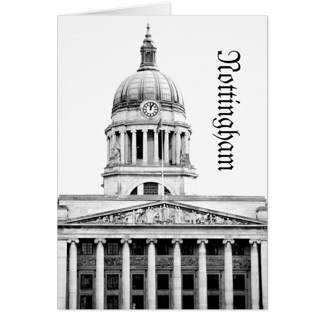 Nottingham Hälsningskort (Framsidan)