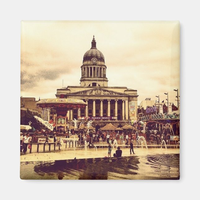 Nottingham Market Square Magnet (Framsidan)
