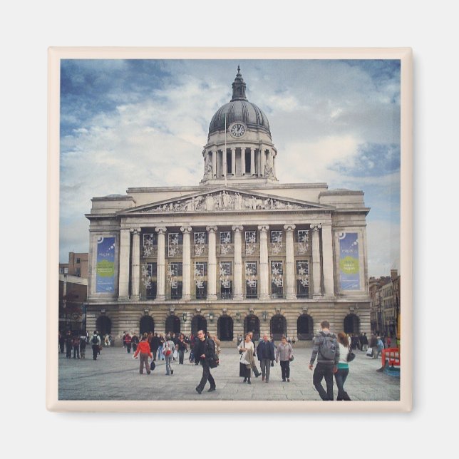 Nottingham Market Square Magnet (Framsidan)