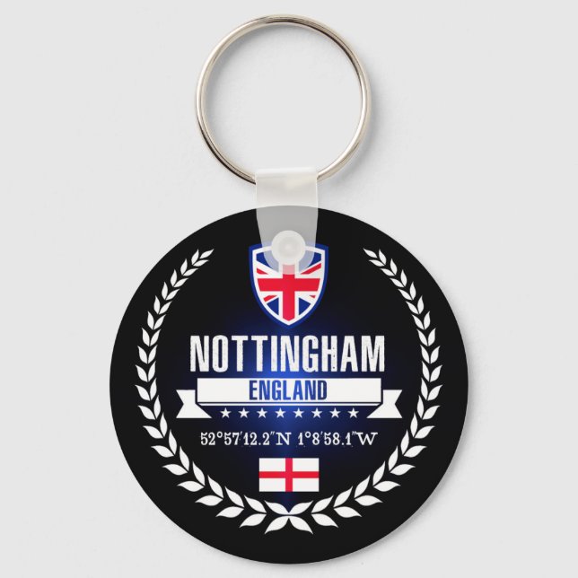 Nottingham Nyckelring (Framsida)