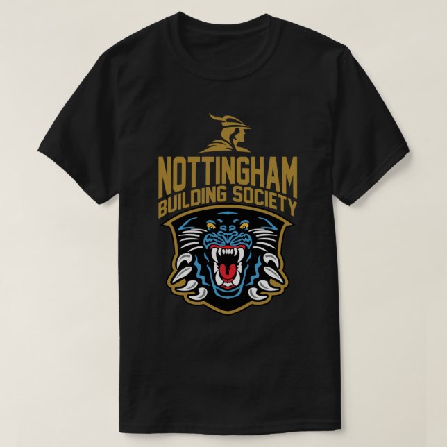 Nottingham Panthers Logotyp, NOT Lightweight Hoodi T Shirt (Design framsida)