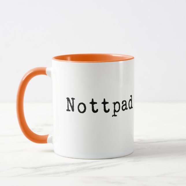 Nottpad Greedy Toad Mugg (Vänster)