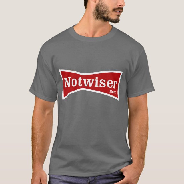 Notweiser öl som dricker shirt.en t-shirt (Framsida)