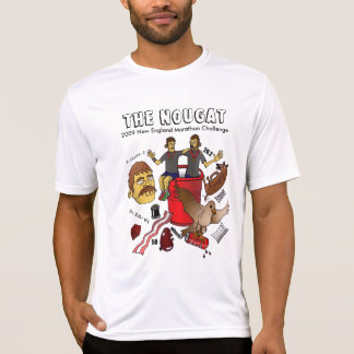 nougat12 kopierar, den New England maratonen 2009 T-shirt