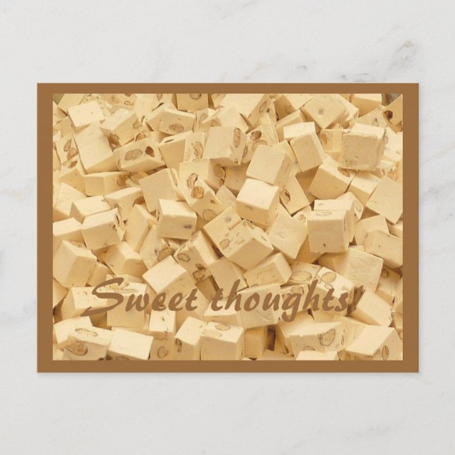 Nougat delice vykort (Framsida)