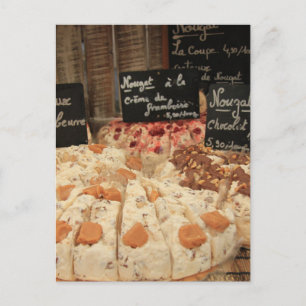 Nougat från Provence Vykort