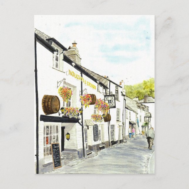 "Noughts & Kor Postcard Vykort (Framsida)