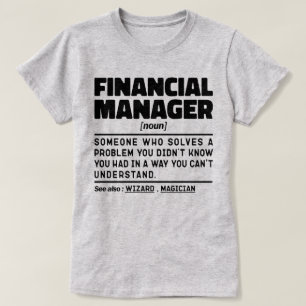 Noun Management-inspiration för finanschef T Shirt
