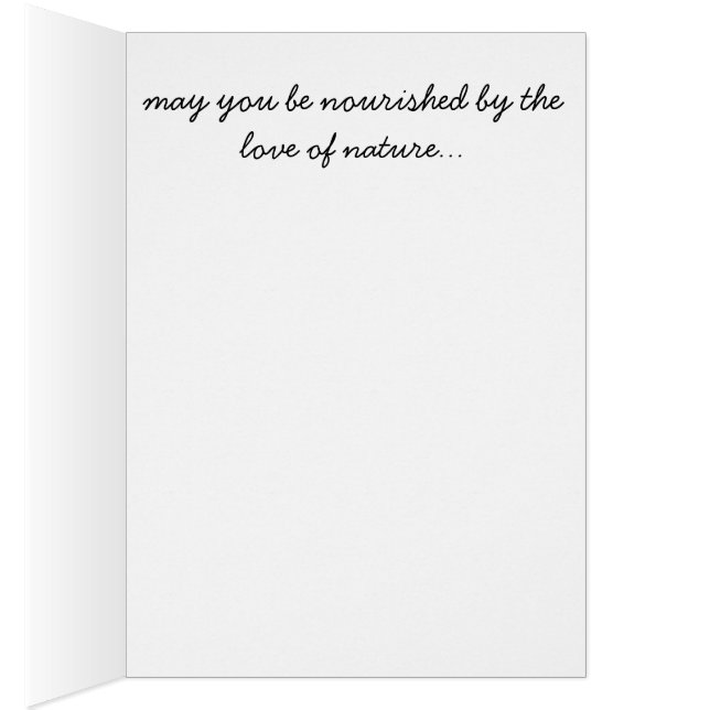 nourishment… vid peacewillow hälsningskort (Insidan (Höger))