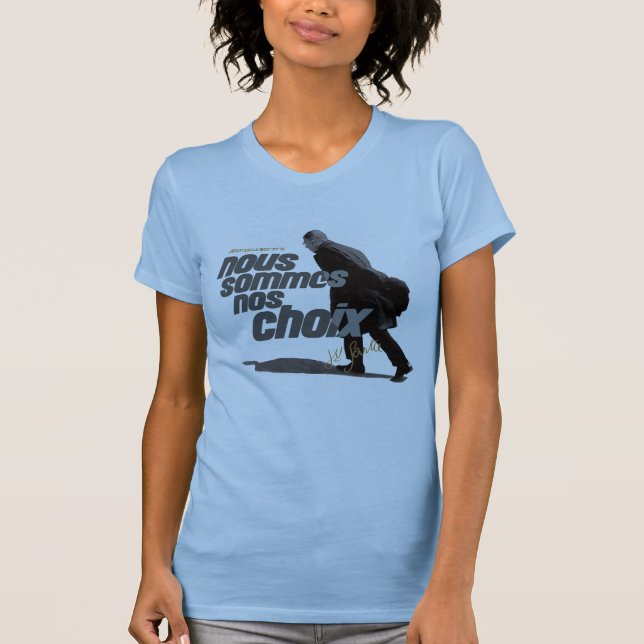 Nous Sommes nr Choix Sartre T Shirt (Framsida)
