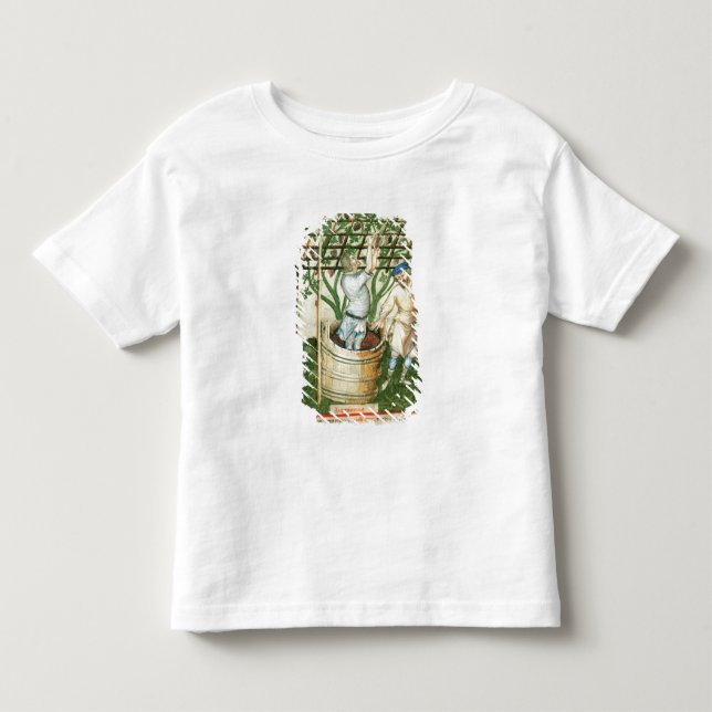 Nouv Acq Latsammankomst och trängs druvor T Shirt (Framsida)