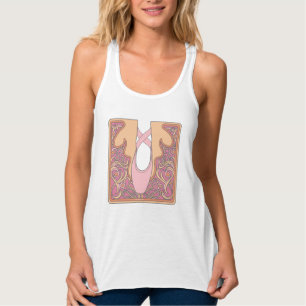 Nouveau Ballet Tanktop Linne Med Racerback