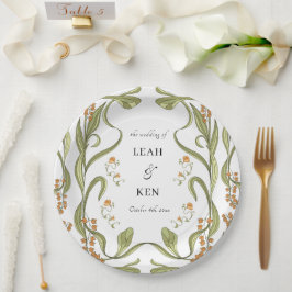 Nouveau Blommigt Bröllop