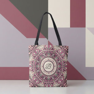 Nouveau Blommigt Mandala Tygkasse