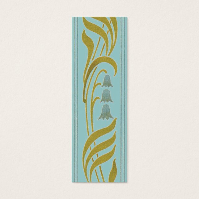 Nouveau Bookmark Litet Visitkort (Framsidan)