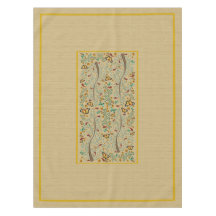 Nouveau Butterflies och Orange Träd 50 x 72