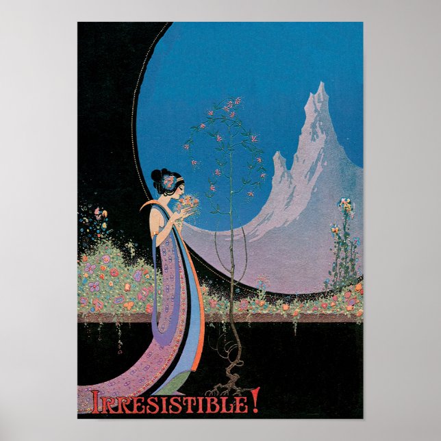 Nouveau-Chic ~ Skriv ut/Poster Poster (Framsidan)