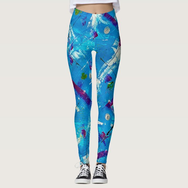 Nouveau Måne-Stract Leggings (Framsida)